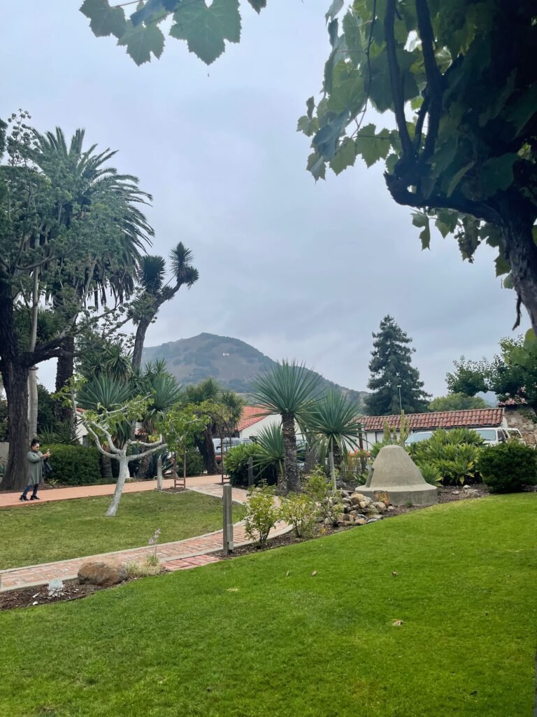 The grounds of the Mission San Luis Obispo de Tolosa