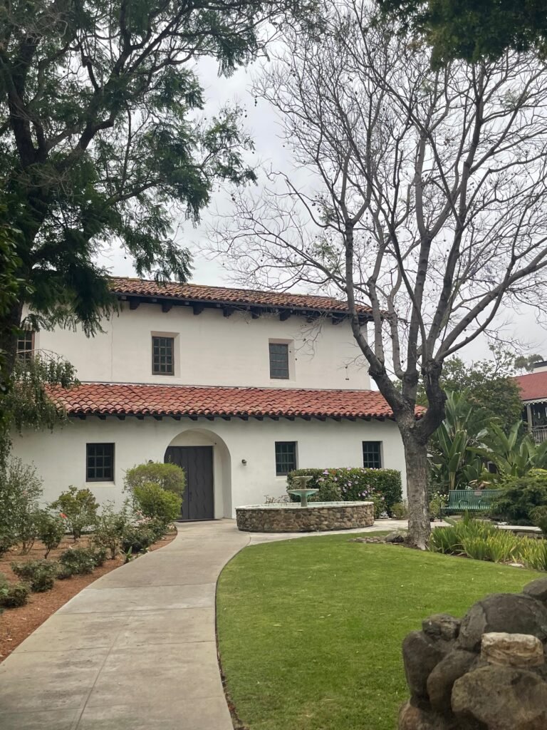 The grounds of the Mission San Luis Obispo de Tolosa