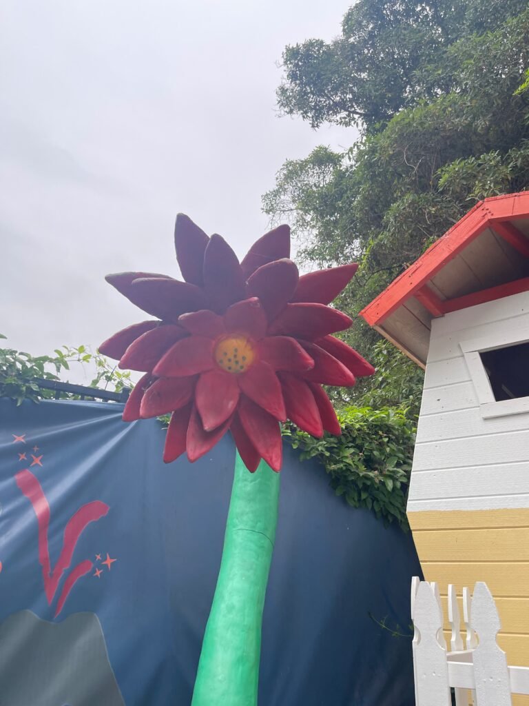 A structure at the San Luis Obispo Children's Museum