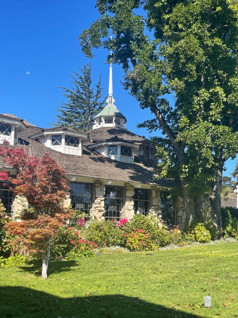 The main building of the Madonna Inn in San Luis Obispo, CA